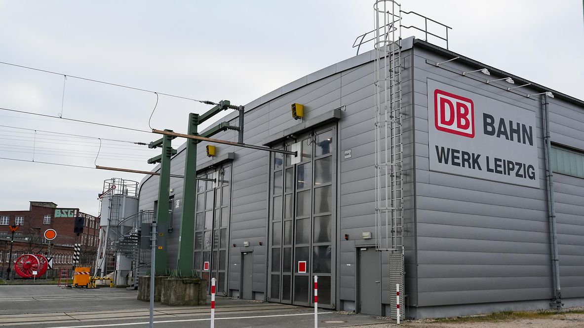 ICE-Werk Leipzig - Außenansicht