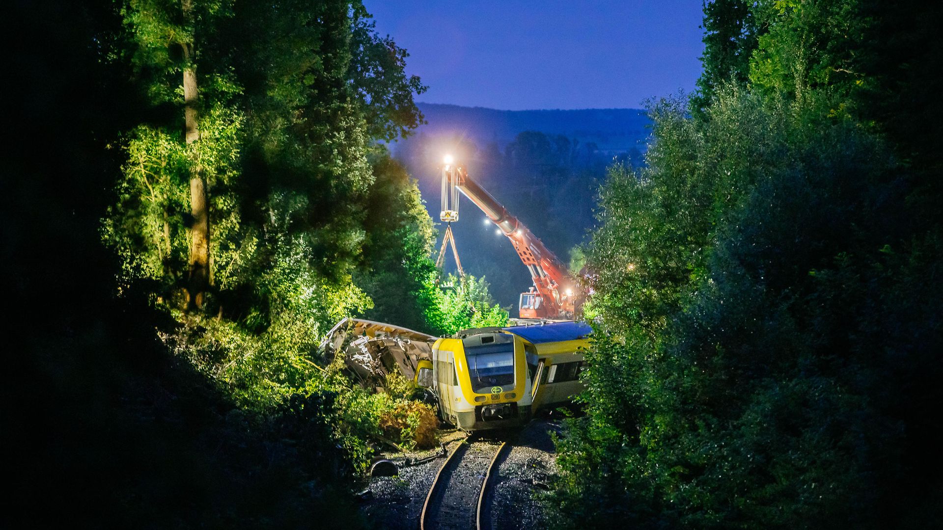 Bergungsarbeiten in Riedlingen