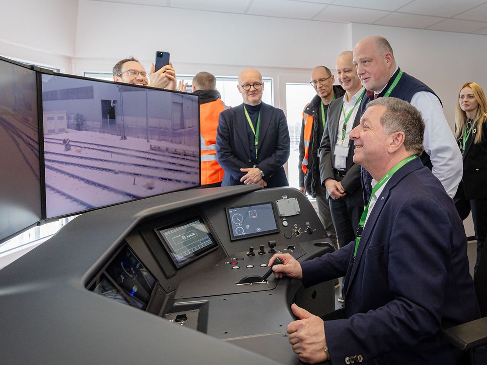 Demonstration von Remote Train Operation bei der S-Bahn München