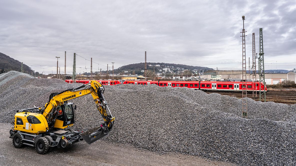 Baustelleneinrichtungsfläche in Wuppertal